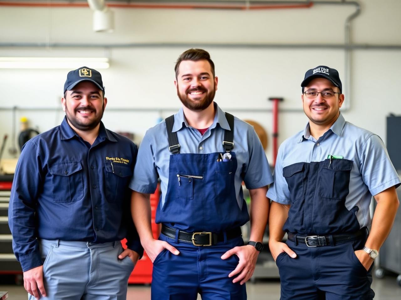 Verified South Jersey trade professionals: plumber, electrician, and mechanic
